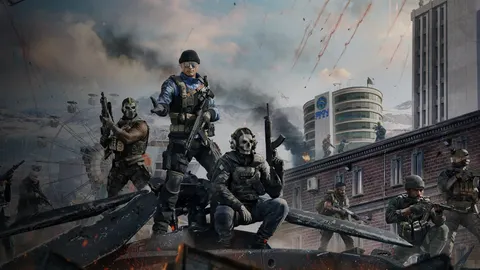 Image officielle de Call of Duty : Warzone montrant un opérateur visant sur un champ de bataille