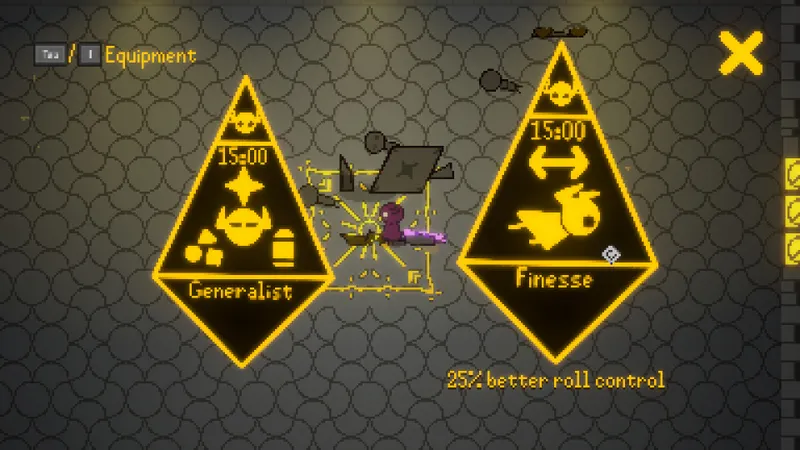 Negative Time : visuel officiel présentant une séquence de progression