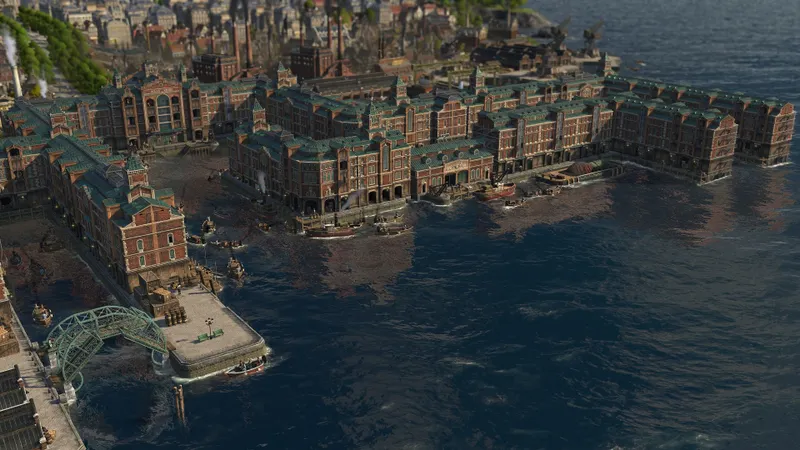Capture officielle de Anno 1800 montrant le contexte de gameplay pour l'étape 4 du guide joueur