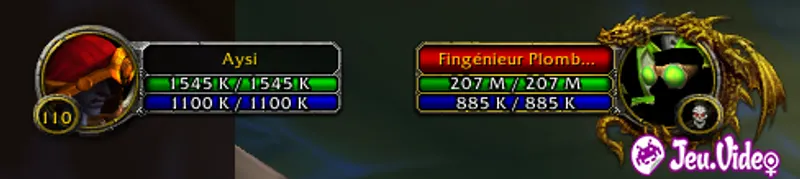 World of Warcraft fingénieur plomboméga point de vie