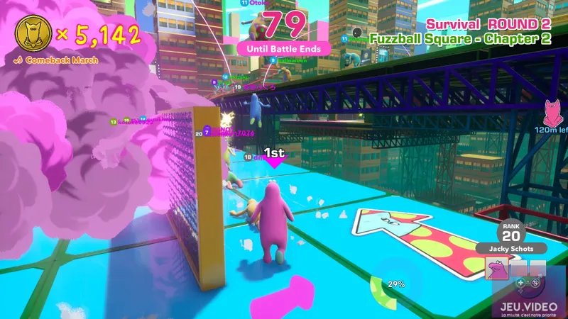 Test Survival Quiz City - Coureur