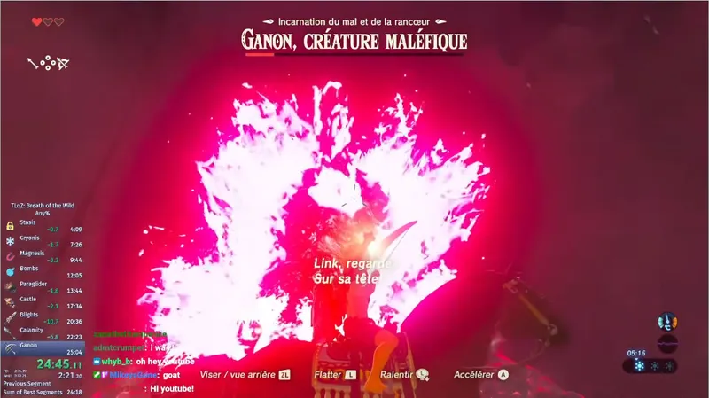 Speedrun Metroid Dread - Exemple Breath of the Wild