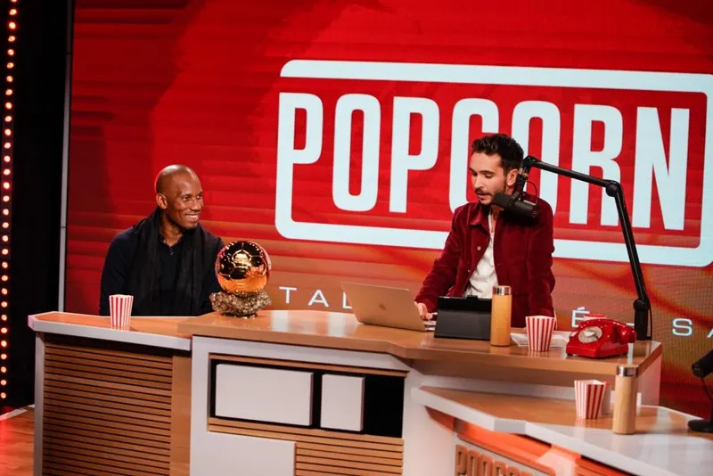 Popcorn émission Didier Drogba