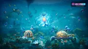 Life Below sur Steam avec récif sous-marin, poissons et gardienne Thalassa