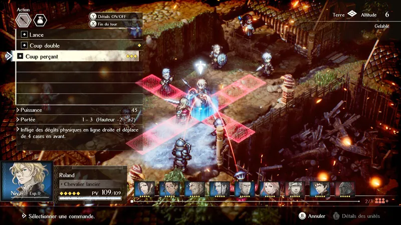 Project Triangle Strategy - Bataille