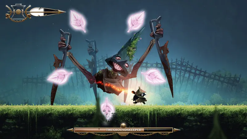 Captura de Well Dweller tomada de su galería de Steam.