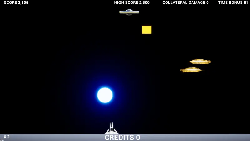 Star Quest avis : visuel officiel au style arcade et rétro