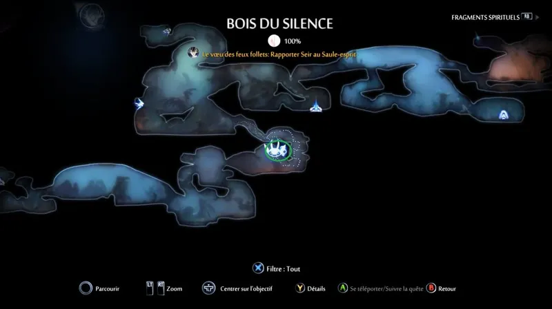 Ori and the Will of the Wisps - quête des graines mystérieuses - deux