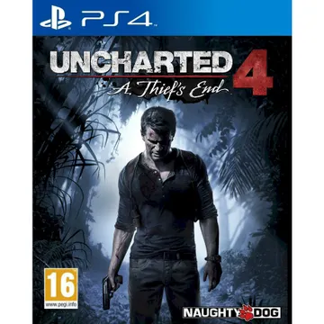 Uncharted 4: A Thief's End — jaquette du jeu