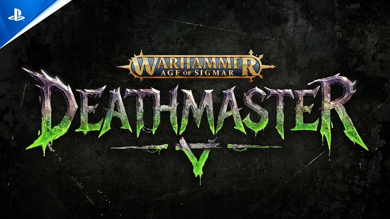 Image YouTube officielle du trailer de Warhammer Age of Sigmar Deathmaster