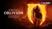 Prix d’Oblivion Remastered avec le héros devant une porte d’Oblivion sur Switch 2