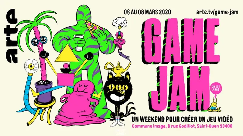 ARTE organise sa première Game Jam du 6 au 8 mars 2020