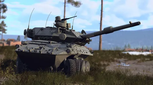 War Thunder WTCS : scène de bataille militaire en jeu