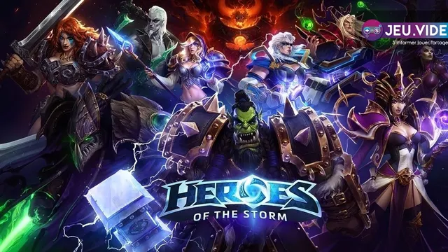 Heroes of the Storm patch montrant les héros du Nexus prêts au combat
