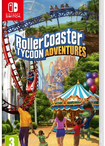 Roller Coaster Tycoon Adventures Deluxe — jaquette du jeu