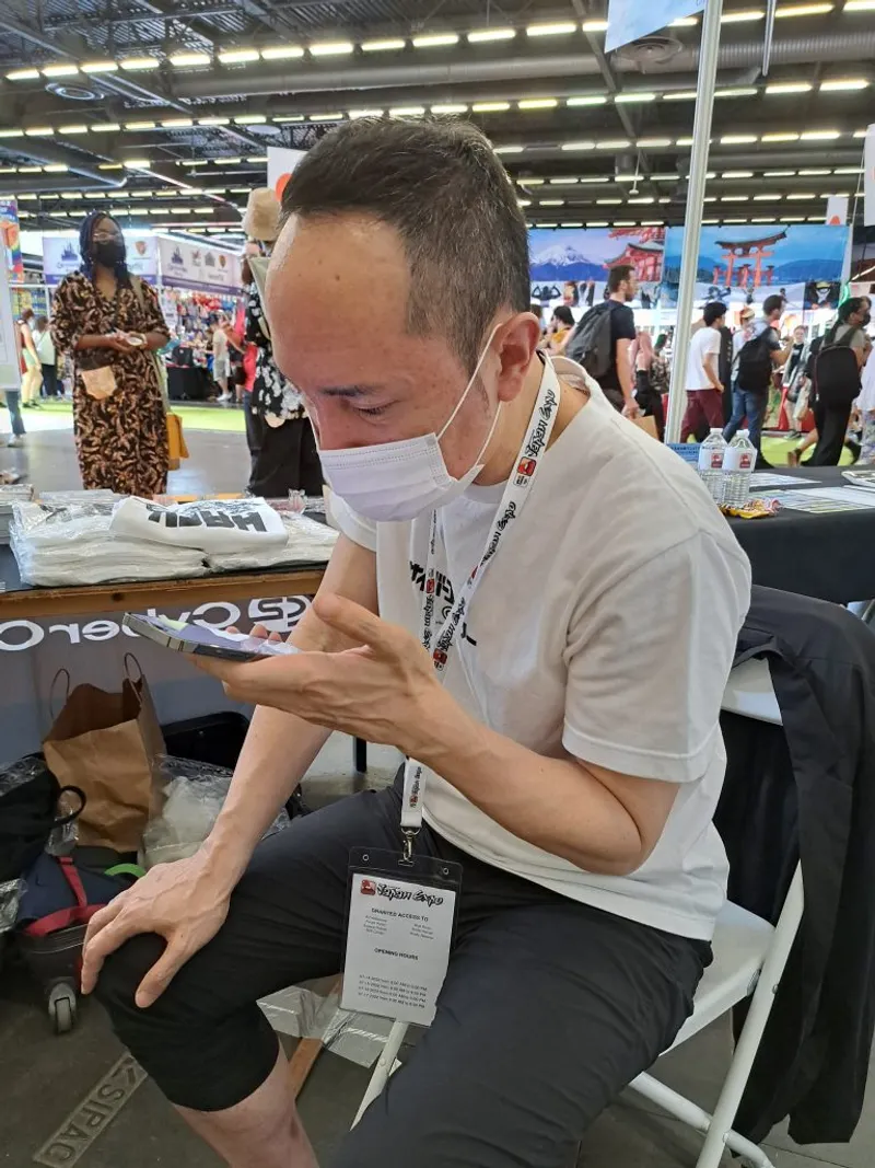 Hiroshi Matsuyama stand