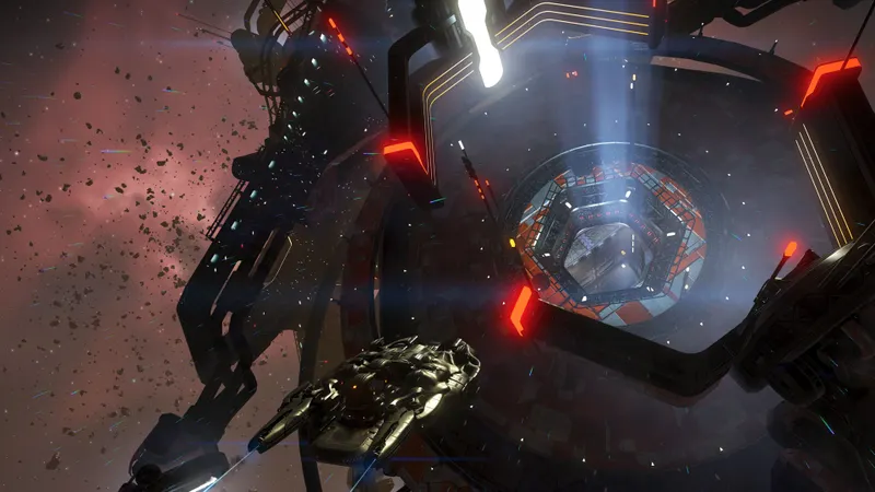 No Man’s Sky FORSAKEN : capture accompagnant l’annonce de la mise à jour spatiale