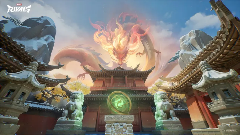 Marvel Rivals montrant K’un-Lun Heart of Heaven