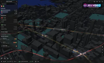 Capture officielle de Subway Builder montrant un réseau de métro en construction