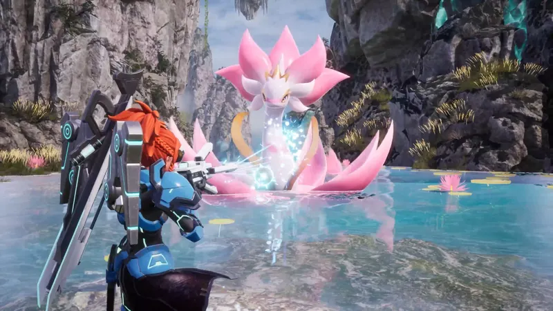Capture officielle de Palworld montrant le contexte de gameplay pour l'étape 3 du guide joueur