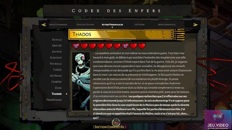 Quickie Hades comment débloquer les compagnons - Thados
