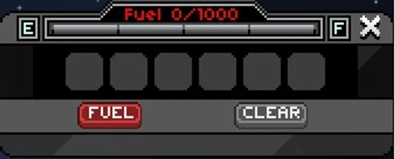 Barre de fuel Starbound
