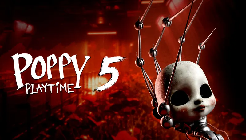 Visuel officiel de Poppy Playtime Chapter 5 avec la marionnette du Prototype pour identifier le DLC Broken Things