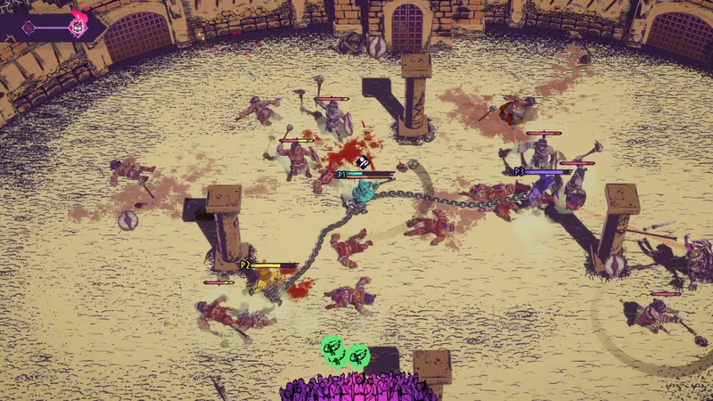 Chained Beasts dans une capture de la galerie Steam accompagnant sa feuille de route