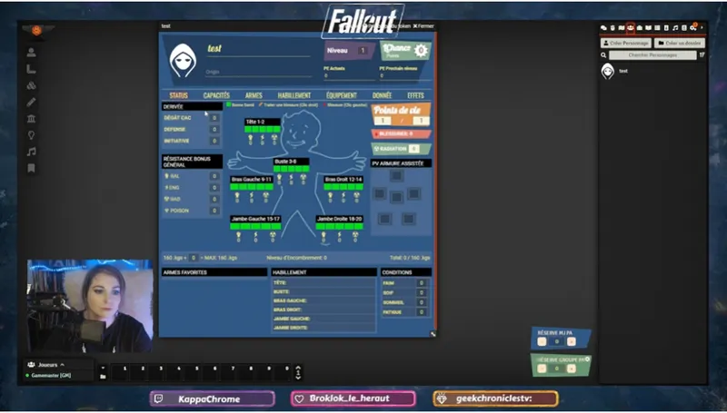 [Foundry VTT] Préparation Campagne Fallout