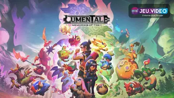 Key art officiel de LumenTale Memories of Trey avec Trey et les Animon
