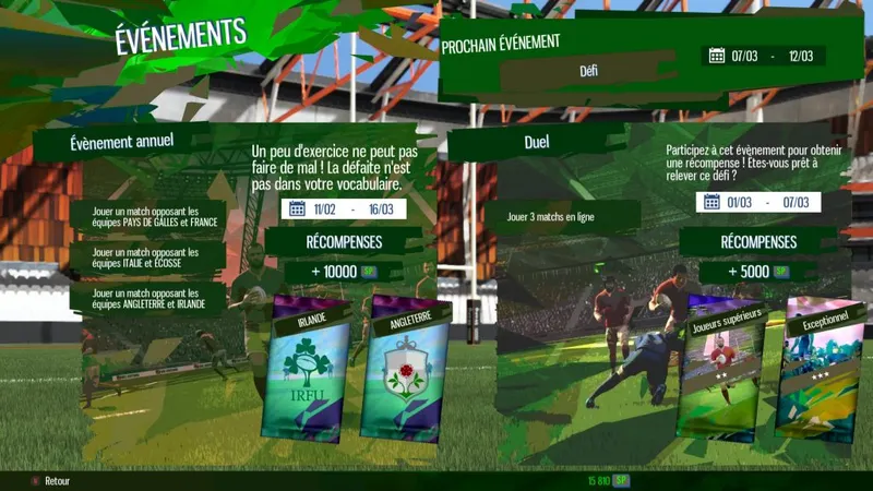 rugby 22 événement