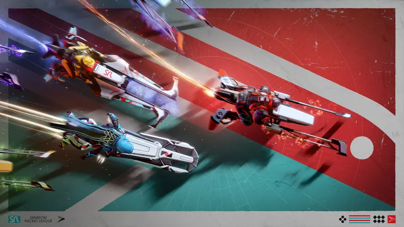 Sparrow Racing League dans Destiny 2 Monument of Triumph