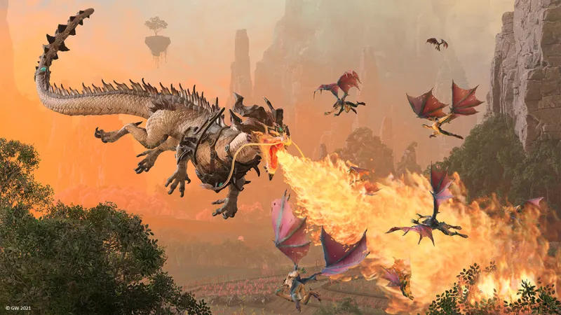 Capture officielle de Total War : WARHAMMER III montrant le contexte de gameplay pour l'étape 2 du guide joueur