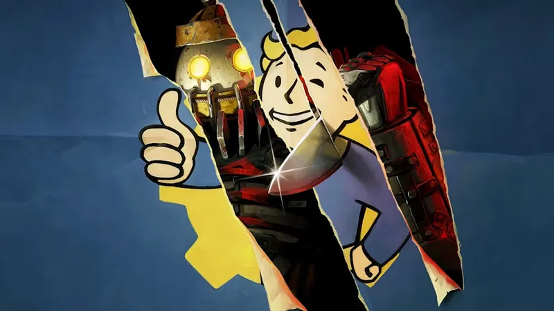 Fallout 76 The Slasher montre une scène inquiétante sous la lune rouge