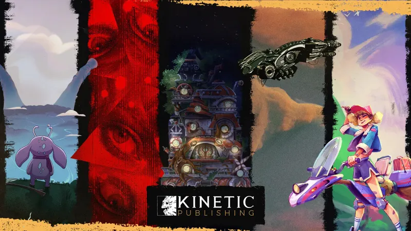 Visuel associé au showcase Kinetic Publishing