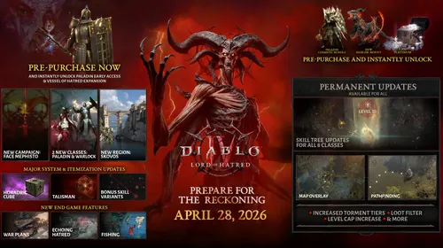 Diablo 4 Lord of Hatred avec Mephisto, le Paladin et le Warlock