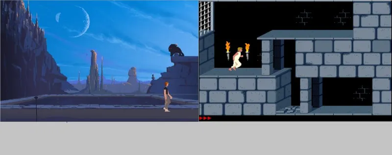 Mediatisation JV Art - Another world + Prince of Persia