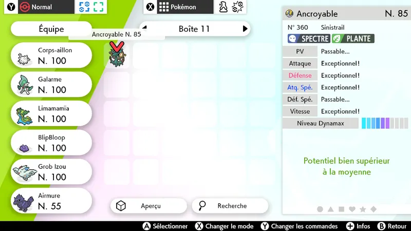 Comment vérifier les IV et EV de ses pokémons?