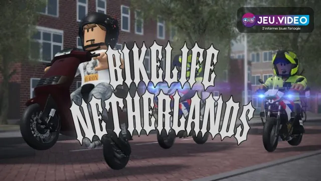 Bikelife Netherlands codes avec scooters Roblox et logo du jeu