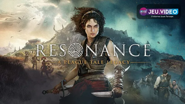 Sophia sur le key art officiel de Resonance A Plague Tale Legacy