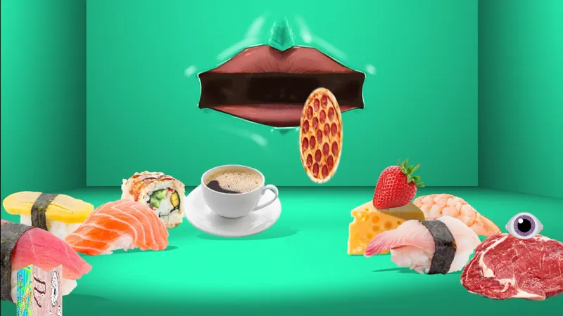Overstimulacrum présente un décor surréaliste