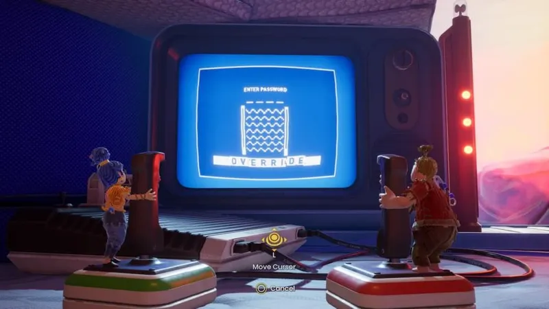 It Takes Two : cody et May devant un écran