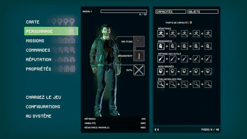 arbre de compétences