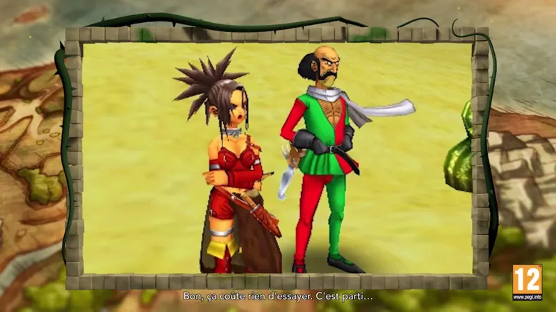 Dragon Quest VIII : l'odyssée du roi maudit Rubis et Morry