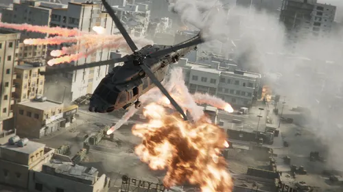 Delta Force compensation, scène de jeu officielle en format paysage