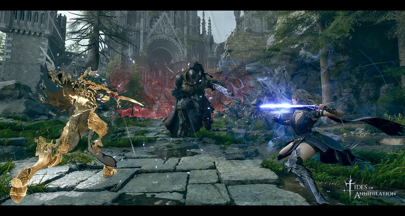 Tides of Annihilation montrant la présentation de la démo jouable à la gamescom