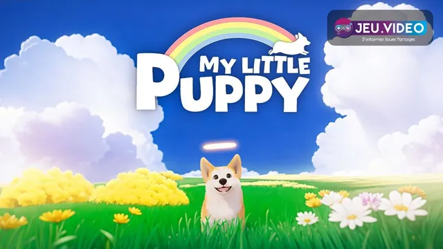 Bong-gu dans le visuel principal de My Little Puppy avant la sortie console