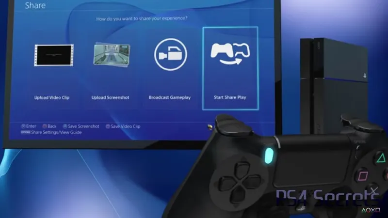 Le fonction SHARE de la playstation 4 expliquée