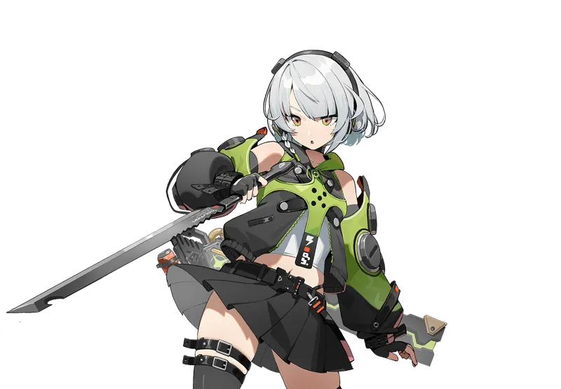Official image of Nicole Demara, a Support Agent to use before the character dealing damage