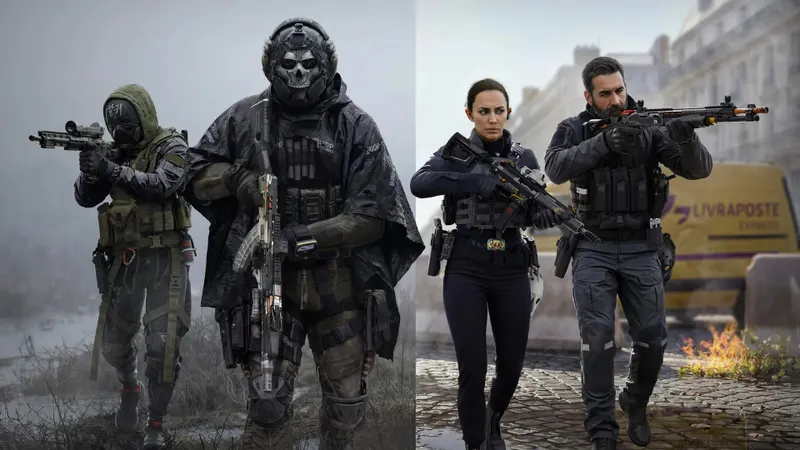 Call of Duty : Modern Warfare 4, illustration accompagnant l’annonce du lancement mondial